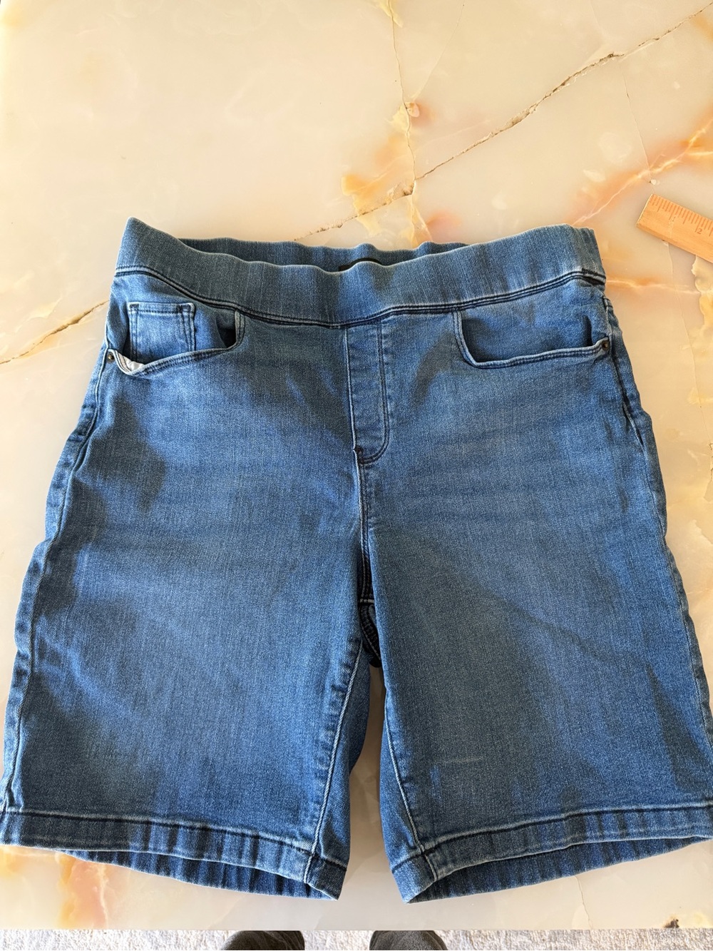 DKNY Jeans Casual Denim Shorts - Blue